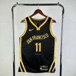 NBA 11 Thompson Golden State Warriors 2023-24 City Edition Maillot